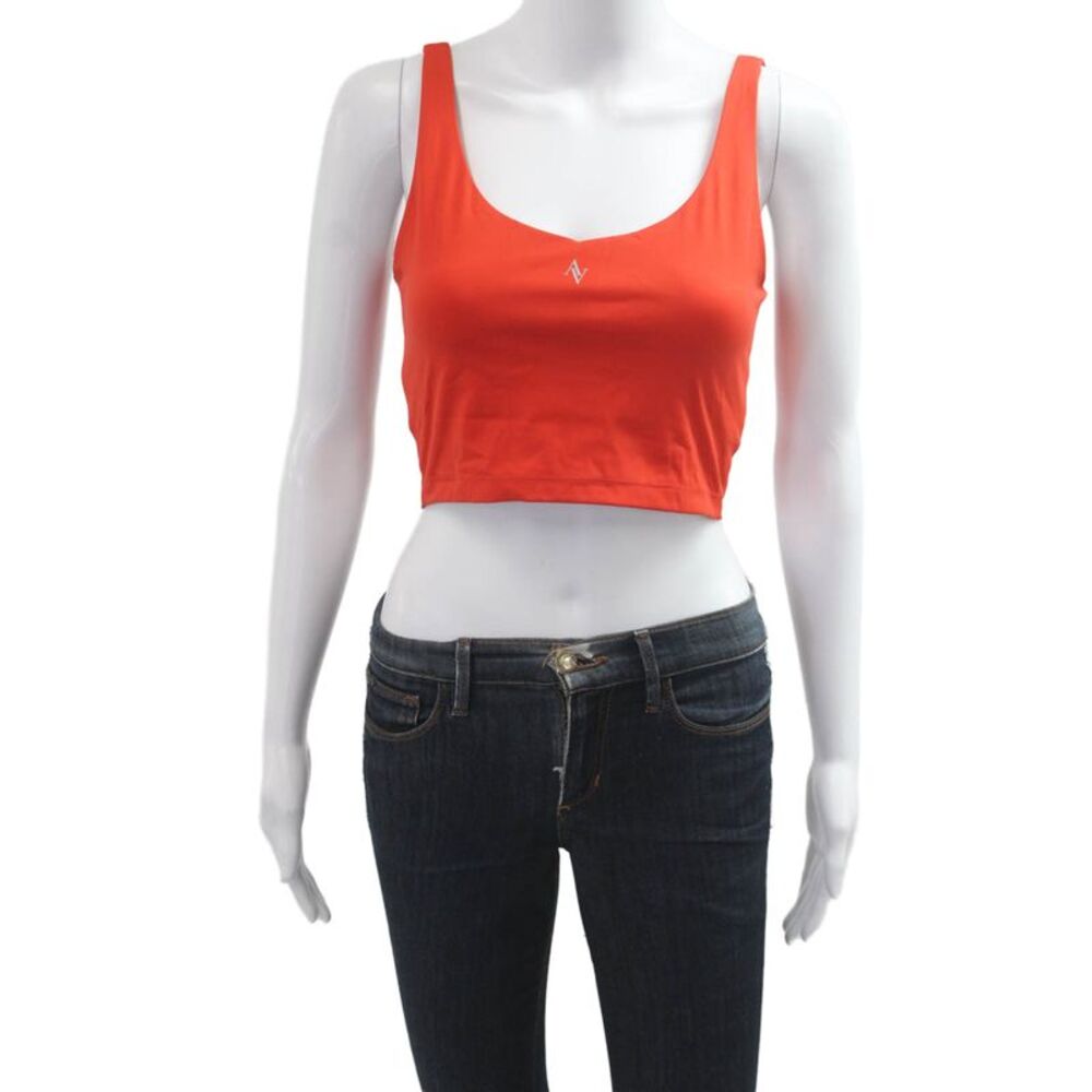 All Access Womens Pull On Sports Bra Orange Size Small